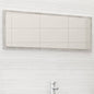 NNEVL Bathroom Mirror Concrete Grey 100x1.5x37 cm Chipboard - UrbanNest Co