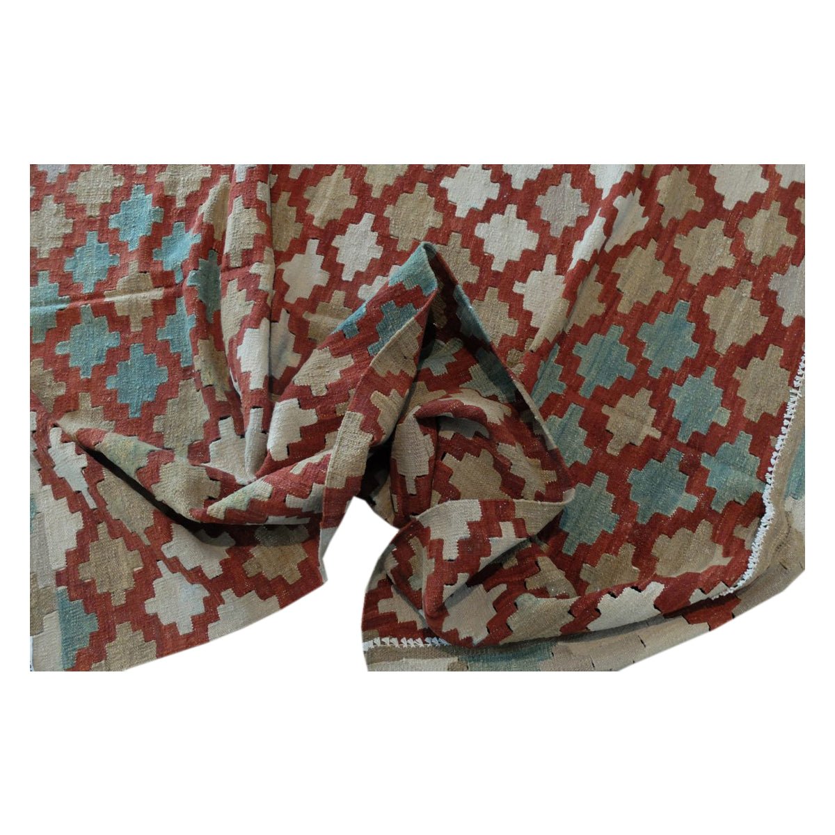 Afghan Handmade Cherrywood Kilim Rug - UrbanNest Co