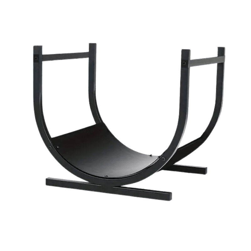 Fireplace Rack with Wood Storage - UrbanNest Co