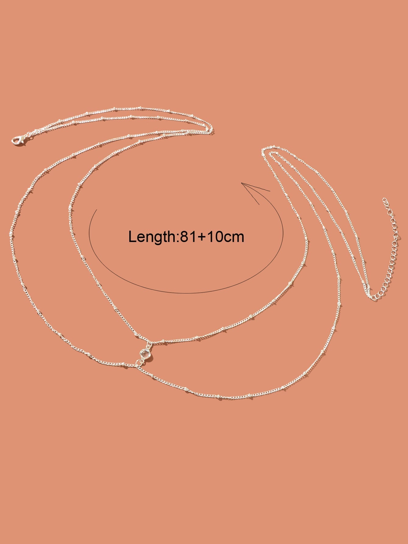 Sexy Double layer Silver Belly Chain Beach Bikini Waist Body Jewelry Accessories - UrbanNest Co