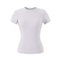 Round neck short sleeved T-shirt for women - UrbanNest Co