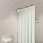 Foldable Shower Curtain Set, Invisible Waterproof Polyester Shower Divider, Retractable for Wet & Dry Zone Separation. - UrbanNest Co