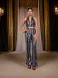 Glamour Halter Neck Sequins Bodycon Co - Ord Set by Shreekama - UrbanNest Co