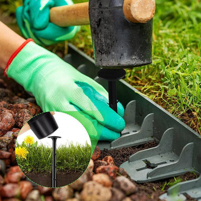 200x Grass Pegs Lawn Turf Weed Mat Plastic Pins Stakes Anchor Lawn Sod Fasten - UrbanNest Co