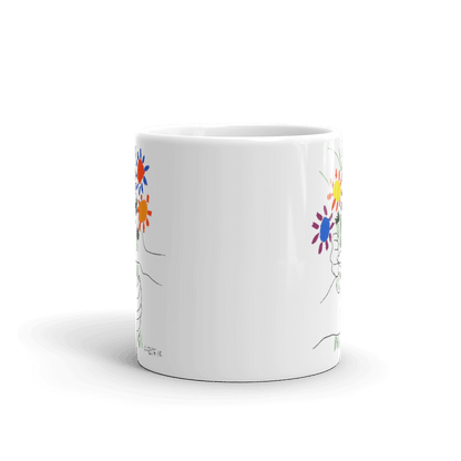 Pablo Picasso Bouquet of Peace 1958 Artwork Mug - UrbanNest Co