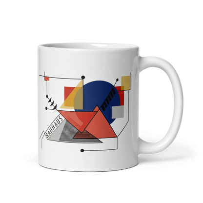 Walter Gropius Bauhaus Geometry Artwork Mug - UrbanNest Co