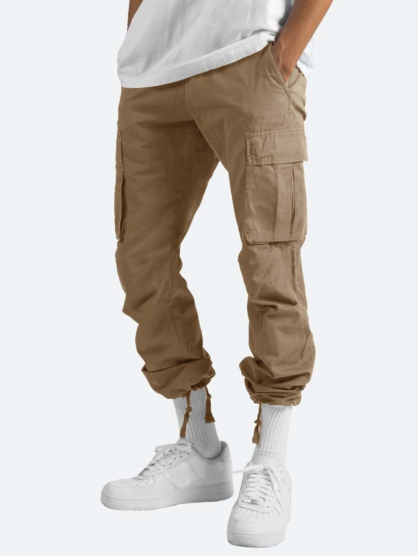 Men's Cargo Pants Long Trousers for Casual and Sporty Wear - UrbanNest Co