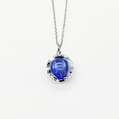 Planet Murano Aroma Necklace - Celestial Sapphire | Energy & Healing | Diffuse on the go | Gift for her - UrbanNest Co