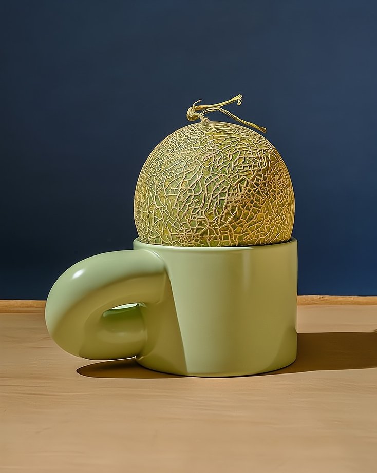 Handmade XXXL Ceramic Chubby Mug - Unique Cute Large Mug for Coffee & Tea - UrbanNest Co