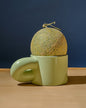 Handmade XXXL Ceramic Chubby Mug - Unique Cute Large Mug for Coffee & Tea - UrbanNest Co