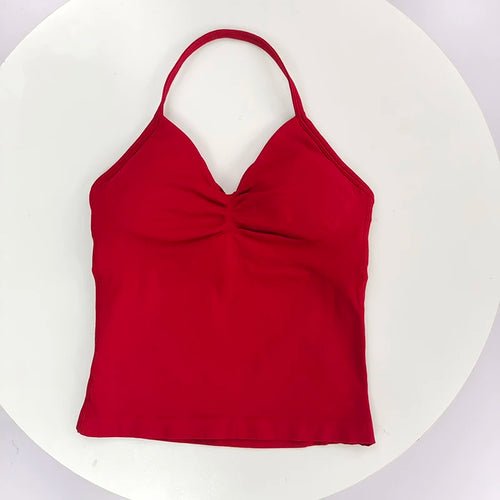 Women's Sexy Sports bra - Open Back Design, Breathable Stretchy Fabric - UrbanNest Co
