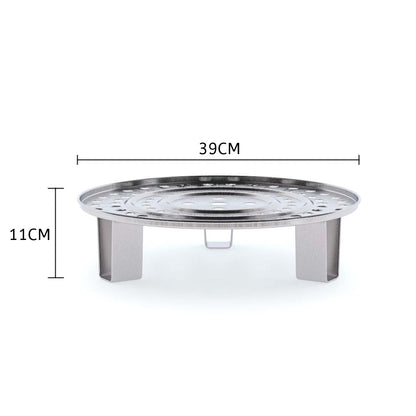 SOGA 2X Stainless Steel Steamer Insert Tray 39cm - UrbanNest Co