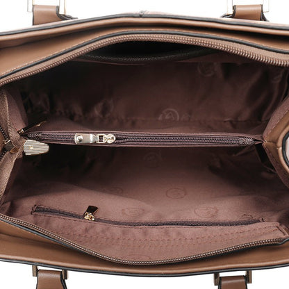 Mid - Aged Women's Bag Elegant Mother's Handbag Lady's Tote Bag - UrbanNest Co