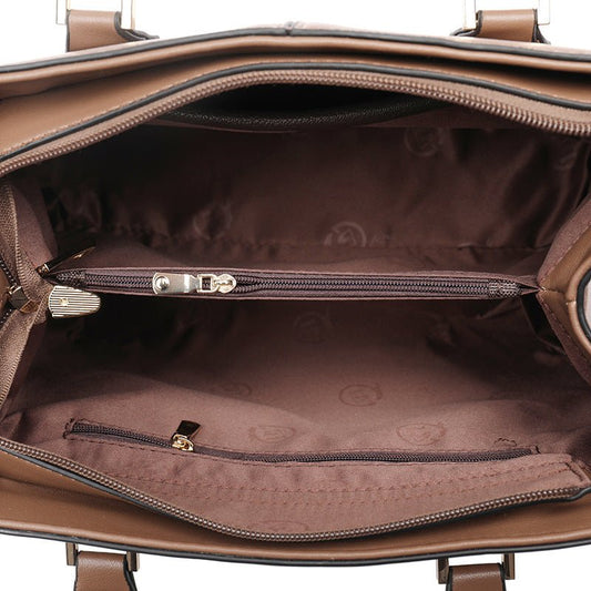Mid - Aged Women's Bag Elegant Mother's Handbag Lady's Tote Bag - UrbanNest Co