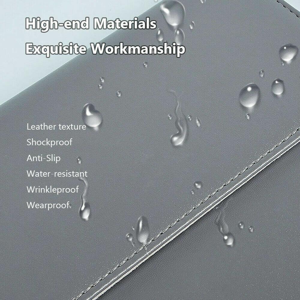 13.3inch Pouch Laptop Bag Cover Pu Leather Sleeve Case Macbook Air Pro Dell - UrbanNest Co