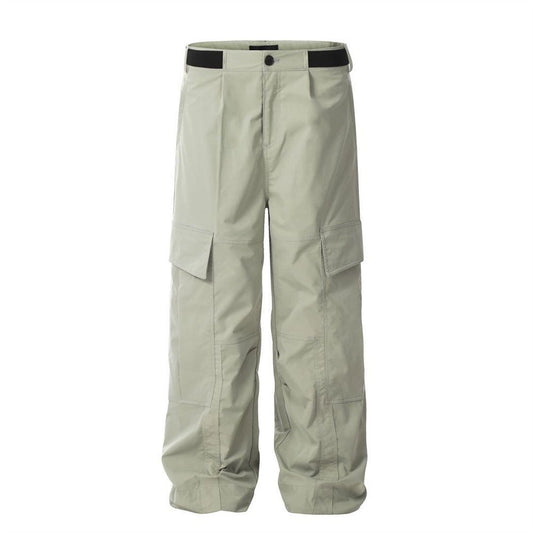 Multi pocket straight leg pants - UrbanNest Co