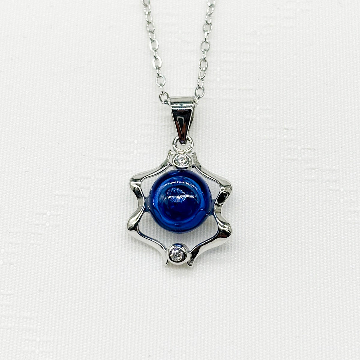 Sterling Silver Zodiac Aroma Necklace - Gemini May - June | Perfect Birthday Gift | Energy & Healing | Diffuse on the go - UrbanNest Co