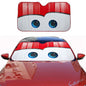 6 Colors Eyes Heated Windshield Sunshade Car Window Windscreen Cover Sun Shade Auto Sun Visor Car - covers Car Solar Protection - UrbanNest Co
