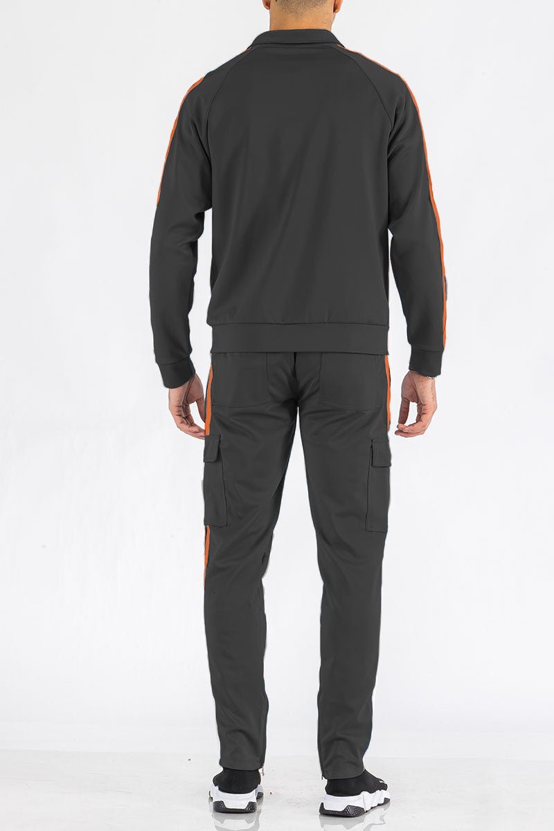 TWO STRIPE CARGO PANT SET - UrbanNest Co