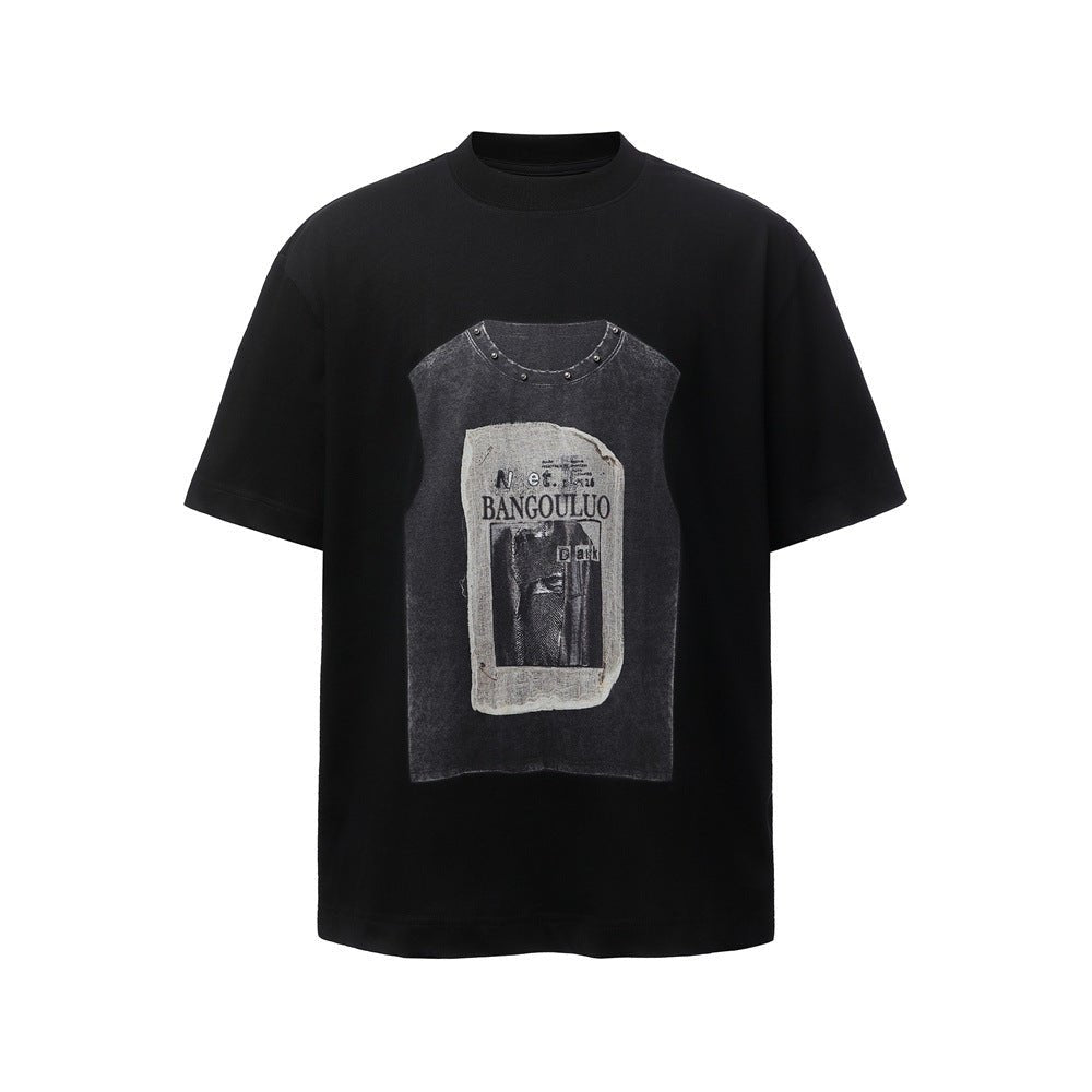 Printed short sleeved t-shirt - UrbanNest Co