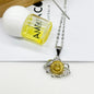 Sterling Silver Zodiac Aroma Necklace - Leo July - August | Perfect Birthday Gift | Energy & Healing | Diffuse on the go - UrbanNest Co