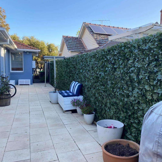 Fake Ivy Roll 3m x 1m – Instant Artificial Hedge Panel Ivy Roll - UrbanNest Co