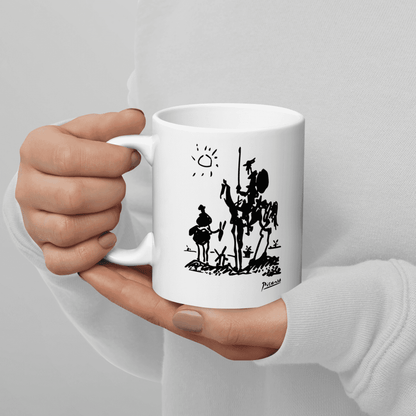 Pablo Picasso Don Quixote of La Mancha 1955 Artwork Mug - UrbanNest Co