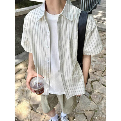 Men's Retro Loose Lazy Style Blouse Jacket - UrbanNest Co