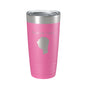 Indian Lake Map Tumbler Travel Mug Insulated Laser Engraved Coffee Cup Silver Creek Township Michigan 20 oz - UrbanNest Co