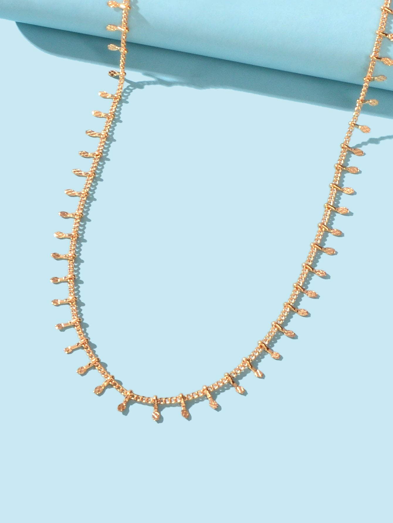 Classic Dainty Thin Charm Choker Gold Short Chain Necklaces Minimalist Jewellery - UrbanNest Co