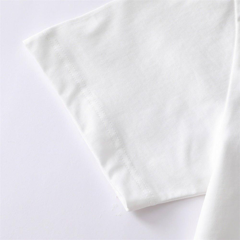 Dog animal print short sleeved t-shirt - UrbanNest Co