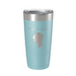Indian Lake Map Tumbler Travel Mug Insulated Laser Engraved Coffee Cup Silver Creek Township Michigan 20 oz - UrbanNest Co