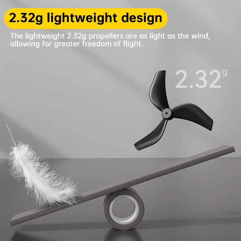 2218 Triple - Blade Propellers for Pavo20 Pro, 1.5mm Shaft Hole, CW+CCW Set, - UrbanNest Co
