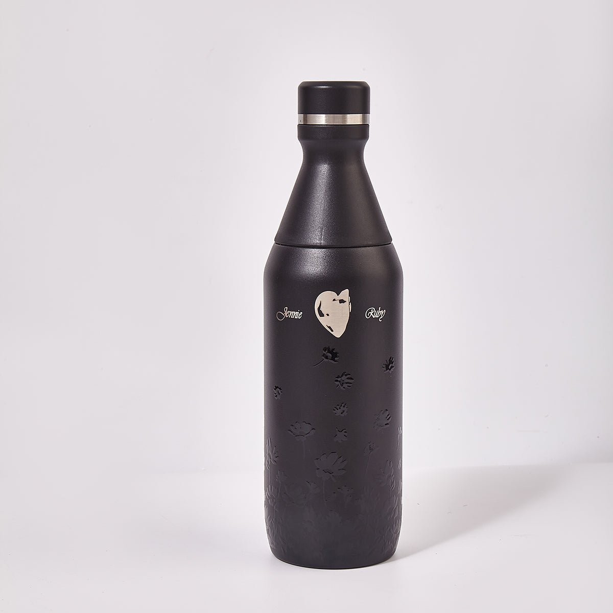 Stanley x JENNIE Midnight Bloom All Day Slim Luxe Bottle – Black Limited Edition - UrbanNest Co