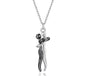 Necklace Embrace Pendant Necklace Mother - Daughter Embrace Clavicle Chain - UrbanNest Co