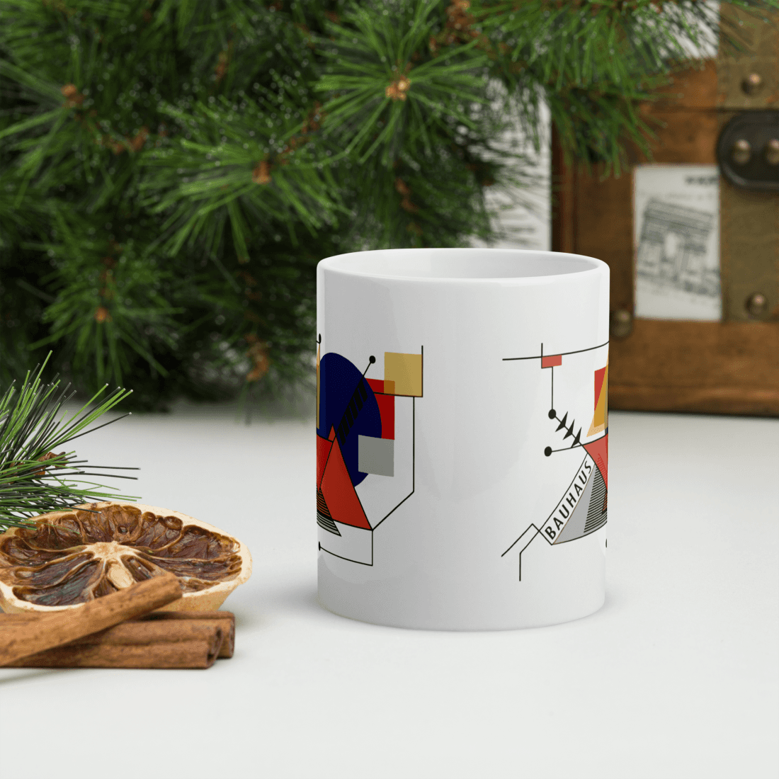 Walter Gropius Bauhaus Geometry Artwork Mug - UrbanNest Co