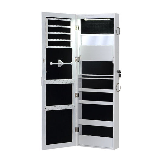 Levede Mirror Jewellery Cabinet Jewelry - UrbanNest Co