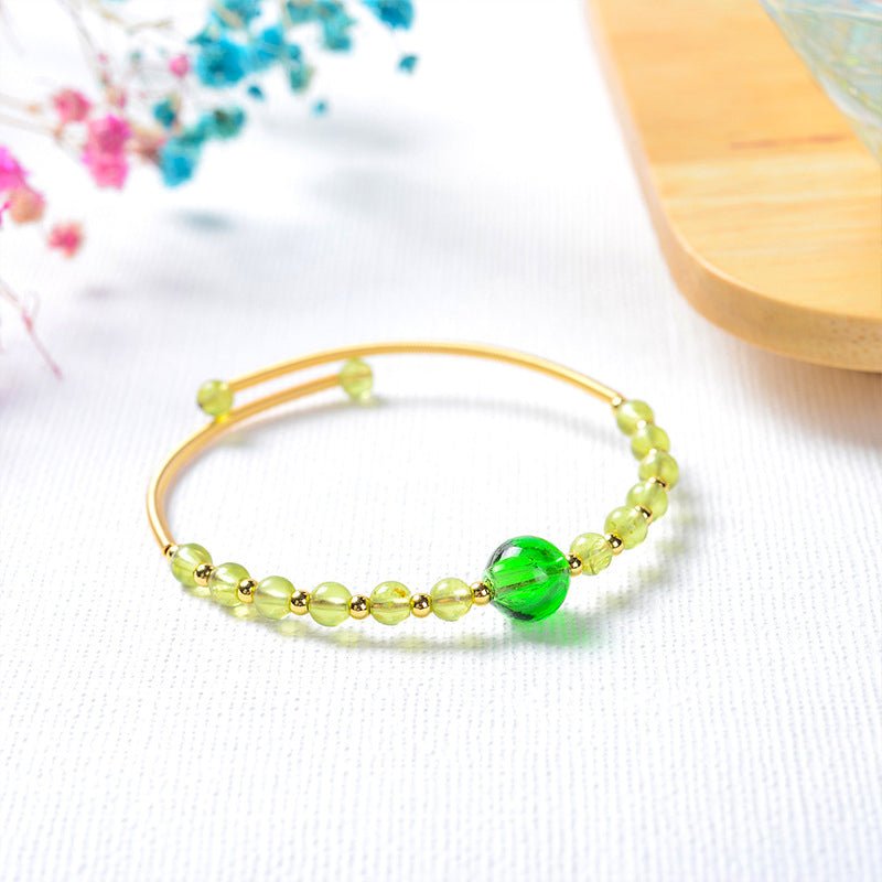 Murano Glass Bead Bracelet | Essential Oil Diffuser Jewelry | Diffusing on the go - UrbanNest Co