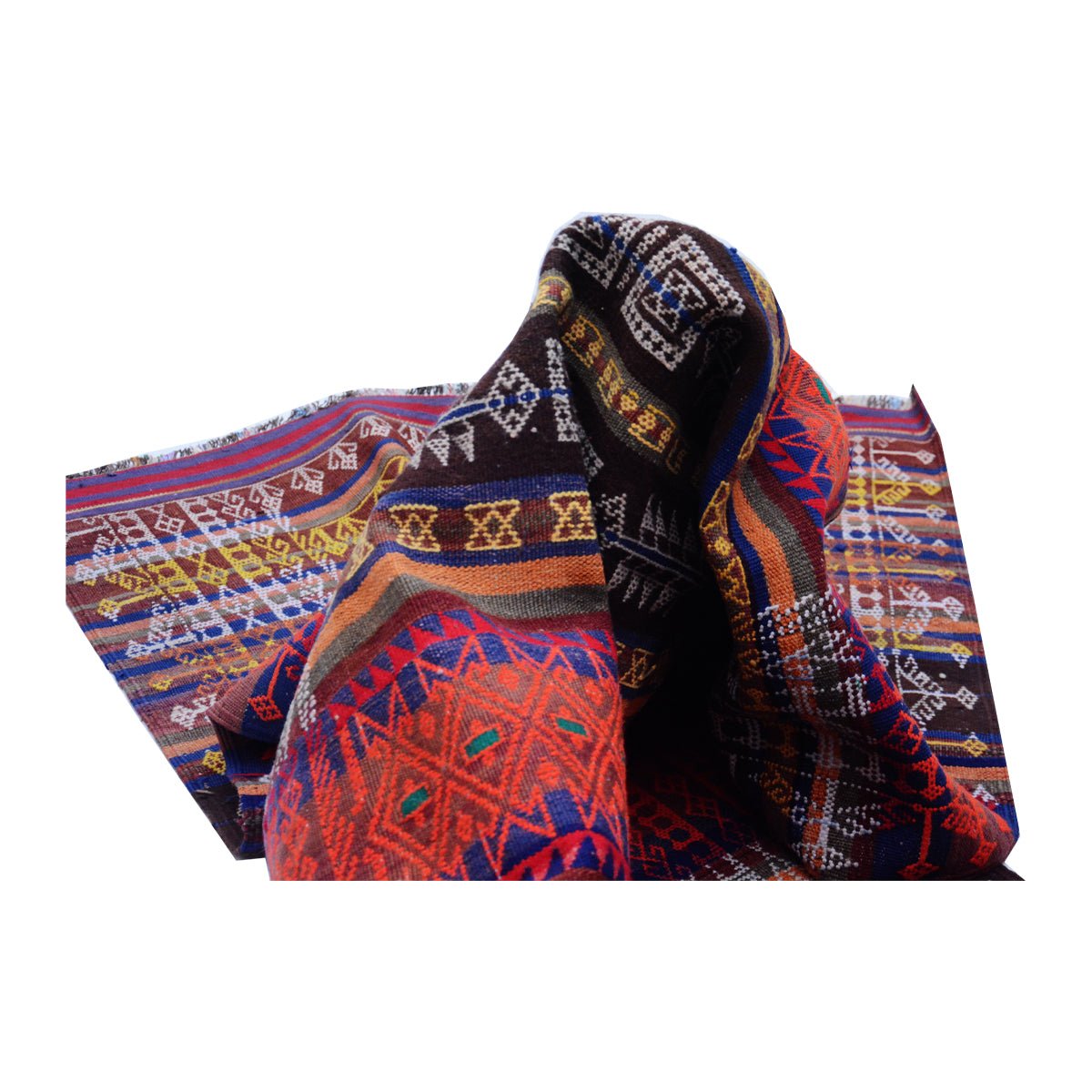 Baluch Soumak Stiletto Vintage Rug - UrbanNest Co