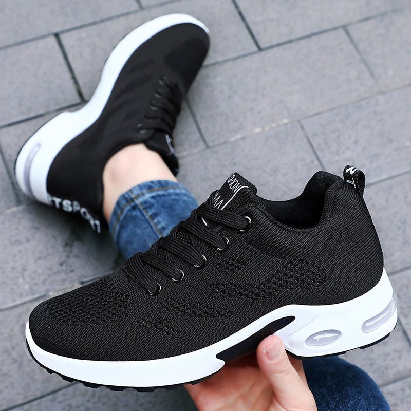 Plus Size Cushioning Shoes, Versatile Soft Sole Breathable Athletic Shoes - UrbanNest Co