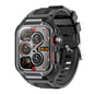 Rugged Smartwatch for Men 3ATM Waterproof Smartwatch 1.96 inch screen for Android and iOS Phones Fitness Tracker Watch with 100+ Sports Modes - UrbanNest Co