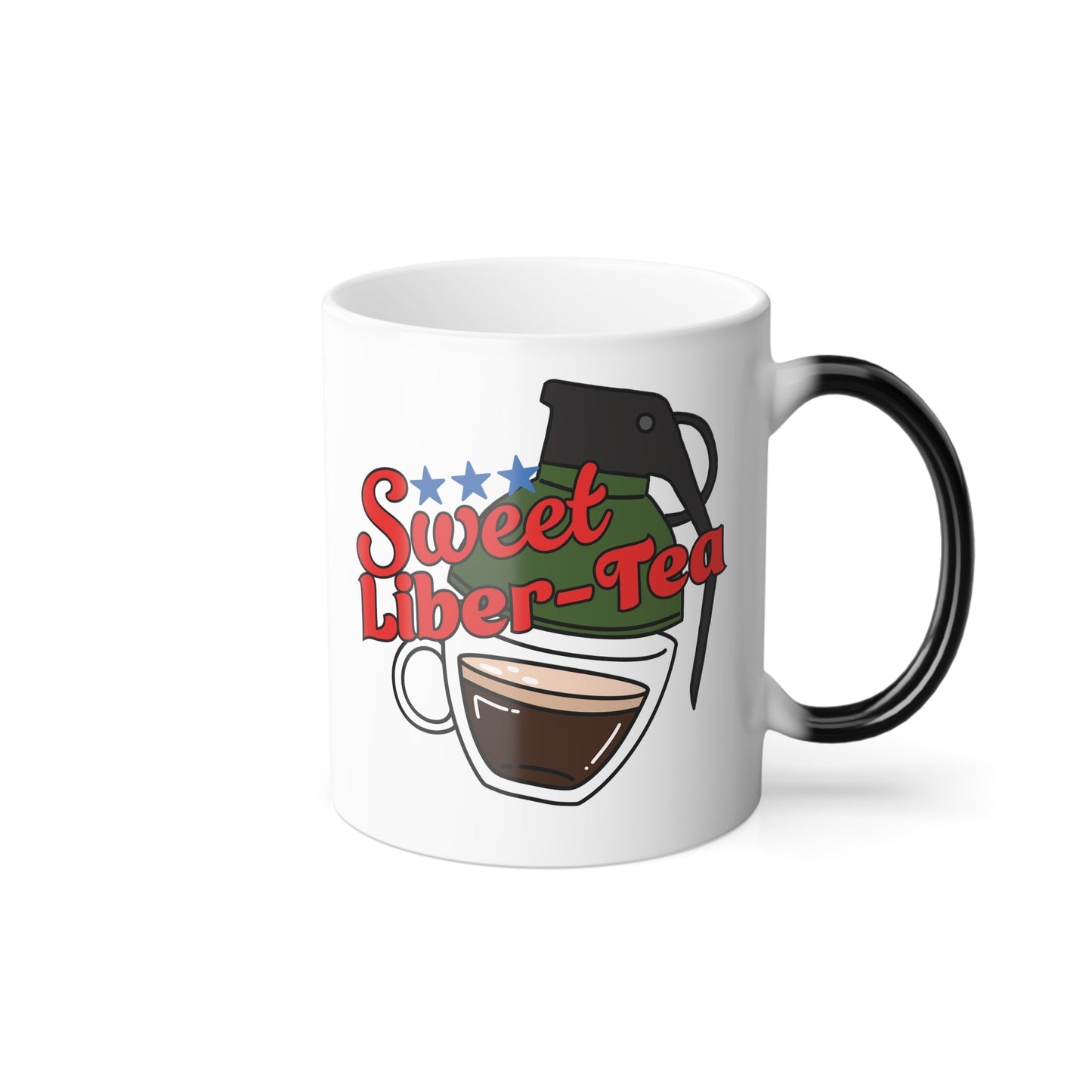 Drinkware: "Sweet Liber - Tea" Color - Changing Mug - UrbanNest Co