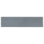 NNEVL Raised Garden Bed 320x40x77 cm Galvanised Steel Grey - UrbanNest Co