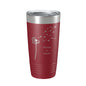 Dandelion Make A Wish Tumbler Travel Mug Gift Mom Daughter Her Women Girls Insulated Laser Engraved Coffee Cup 20 oz - UrbanNest Co