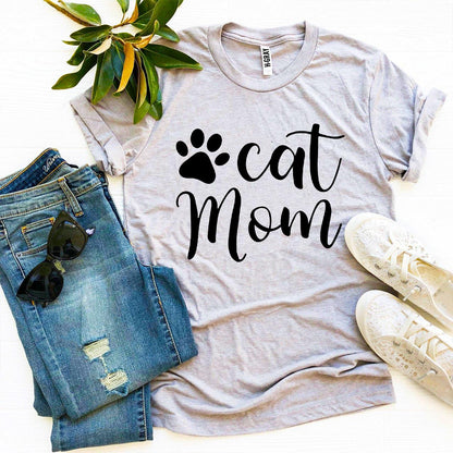 Cat Mom T-shirt - UrbanNest Co