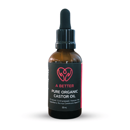 Pure Organic Castor Oil - Amber Glass Bottle - UrbanNest Co