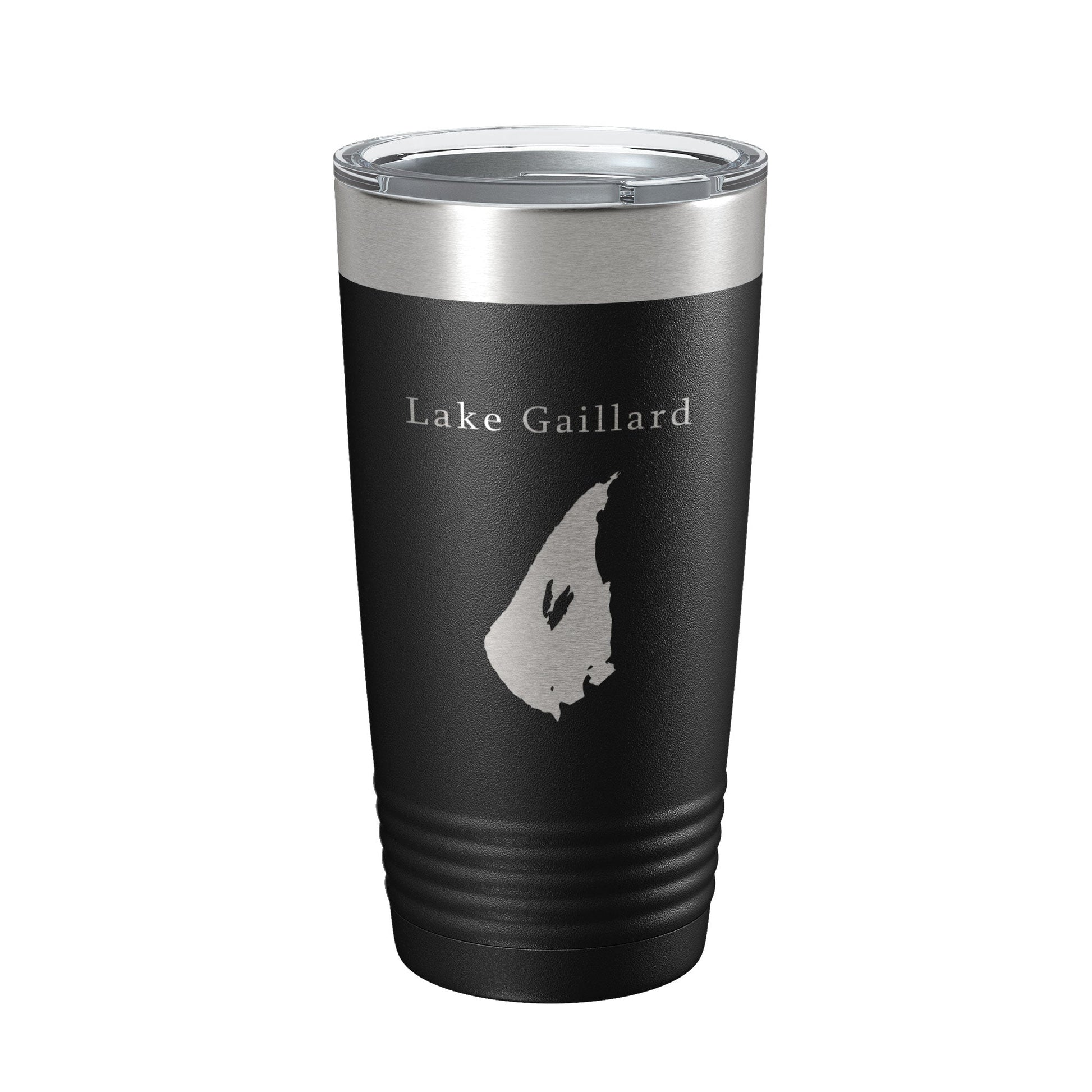 Lake Gaillard Map Tumbler Travel Mug Insulated Laser Engraved Coffee Cup Connecticut 20 oz - UrbanNest Co