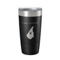 Lake Gaillard Map Tumbler Travel Mug Insulated Laser Engraved Coffee Cup Connecticut 20 oz - UrbanNest Co