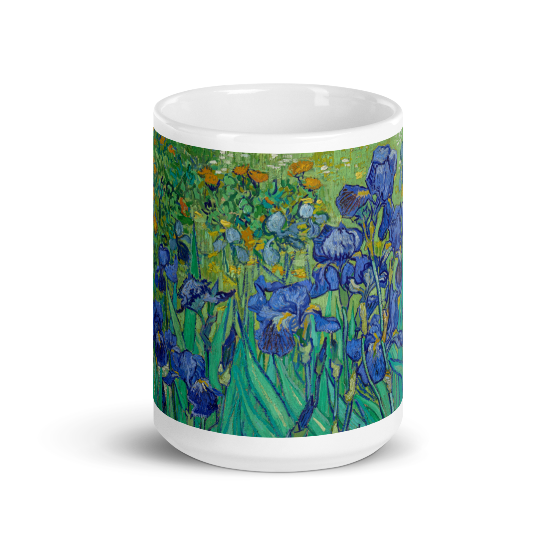 Van Gogh - Irises, 1889 Artwork Mug - UrbanNest Co
