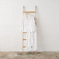 White Linen Pyjamas - Classic PJ Set - UrbanNest Co